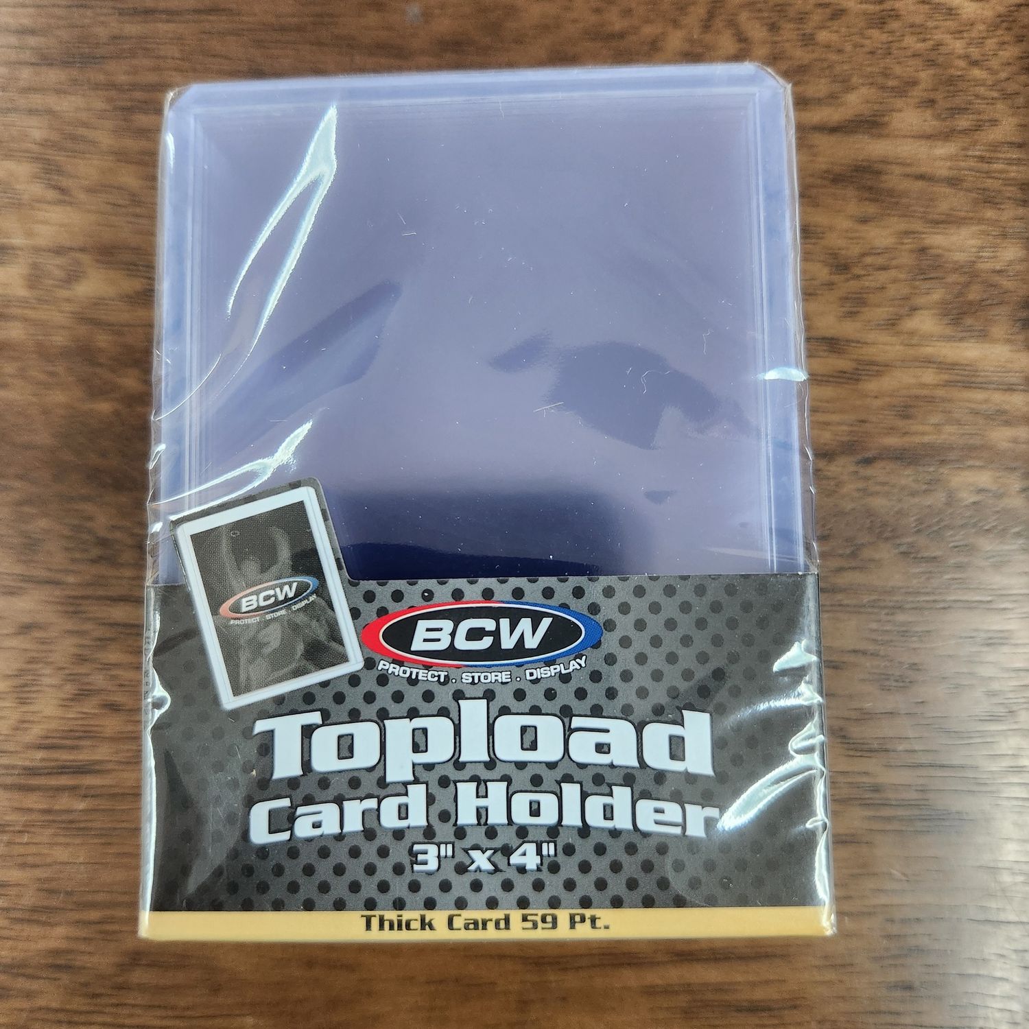 BCW 59 Pt Thick Top Loaders 25 ct Pack