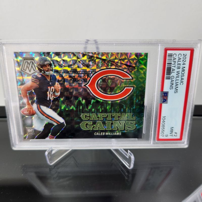2024 Mosaic Caleb Williams RC Capital Gains PSA 9
