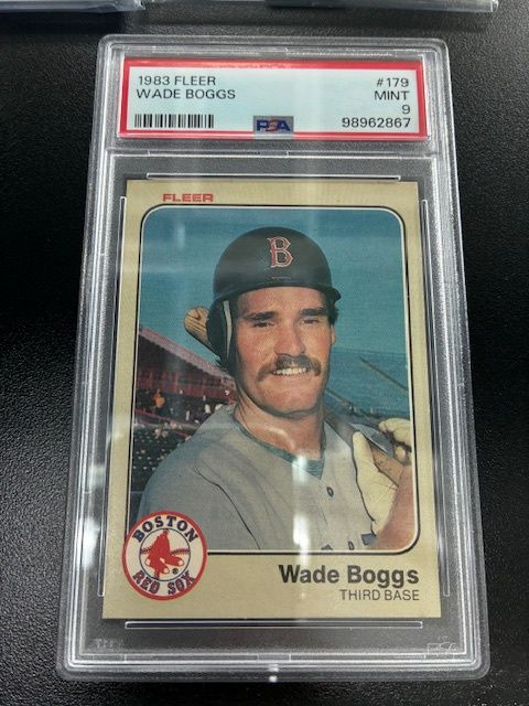 1983 Fleer Wade Boggs #179  PSA 9 MINT