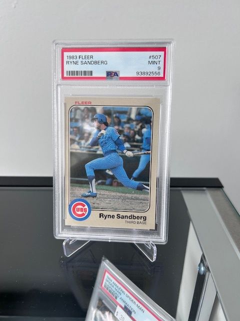 1983 Fleer Ryne Sandberg #507   PSA 9 MINT