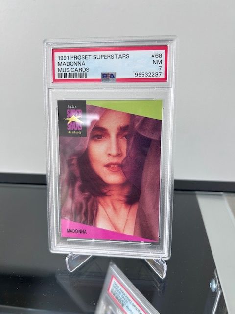 1991 ProSet Musicards Madonna #68 PSA 7 NM