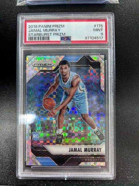 2016 Panini Prizm Jamal Murray Starburst Prizm #175  PSA 9