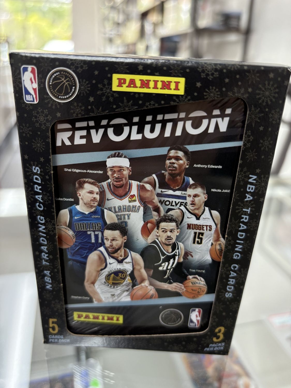 2023-24 Panini Revolution Basketball Holiday Tins