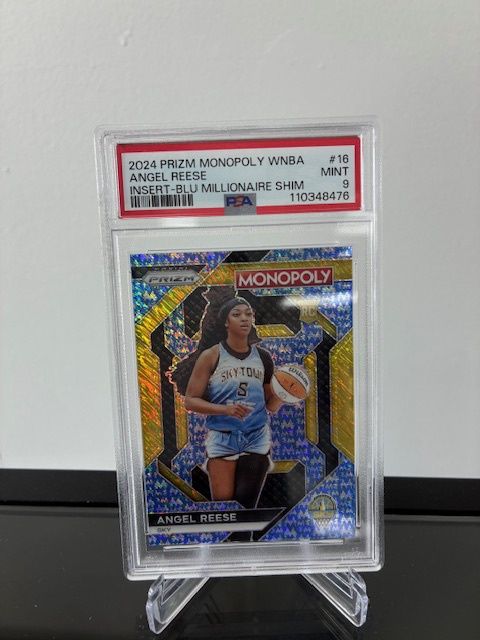 2024 Prizm Monopoly WNBA Angel Reese PSA 9 #05/10