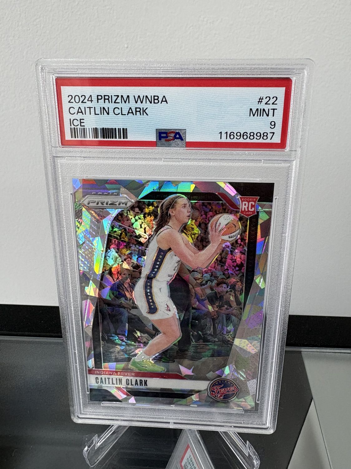 2024 Prizm WNBA Caitlin Clark RC Ice PSA 9