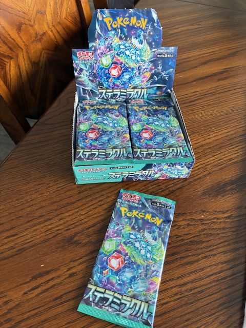 Pack Pokemon Stellar Miracle Japanese Booster (sv7)