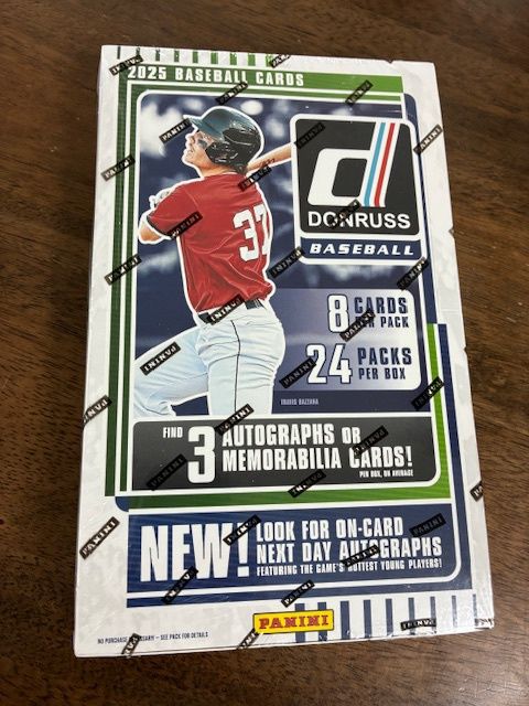 2025 Donruss Baseball Hobby Box