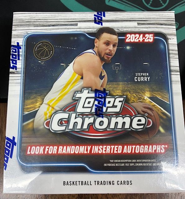 Topps Chrome Basketball 2024-25 Mega Box