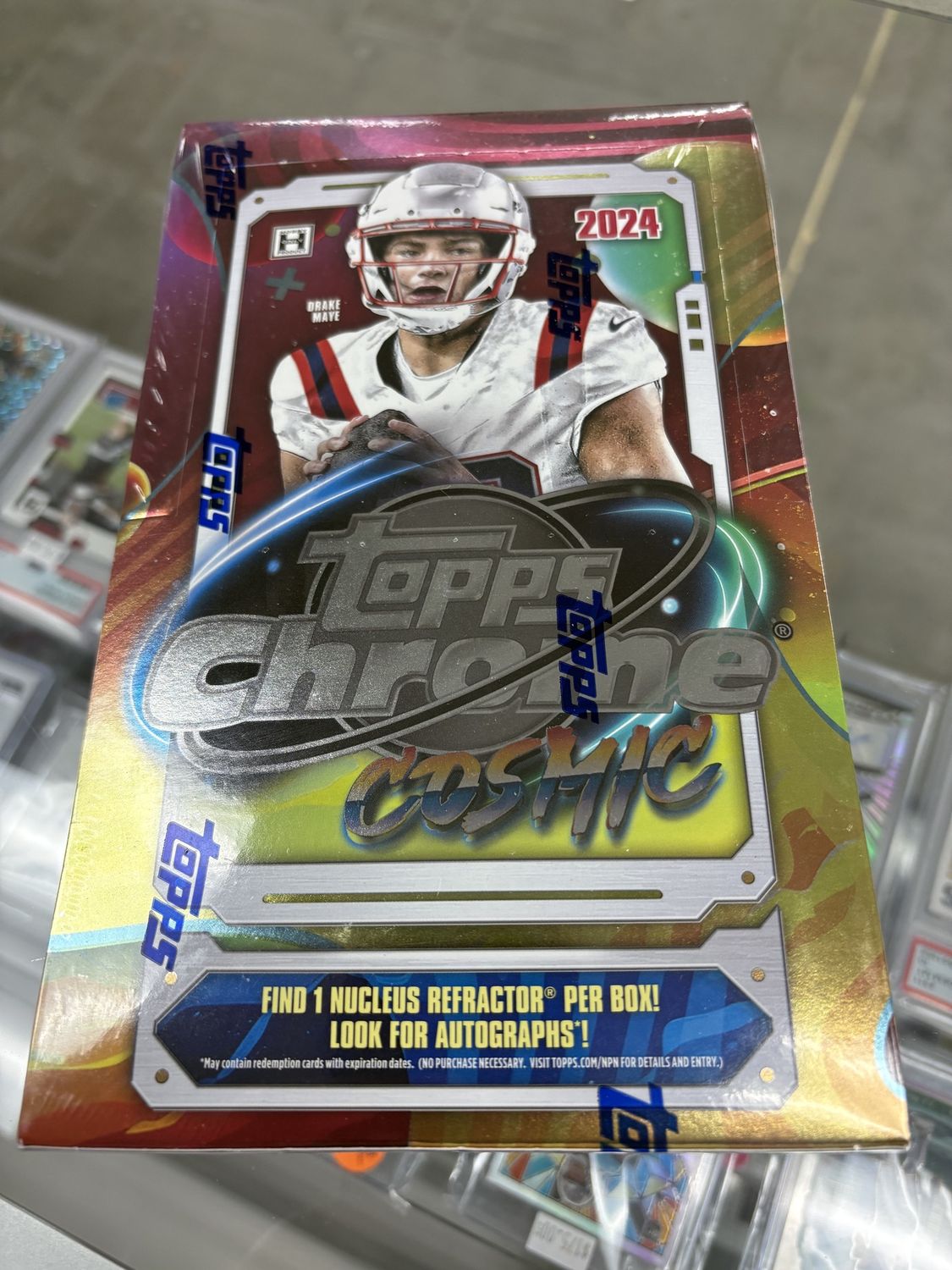 2024 Topps Chrome Cosmic Football Hobby Box