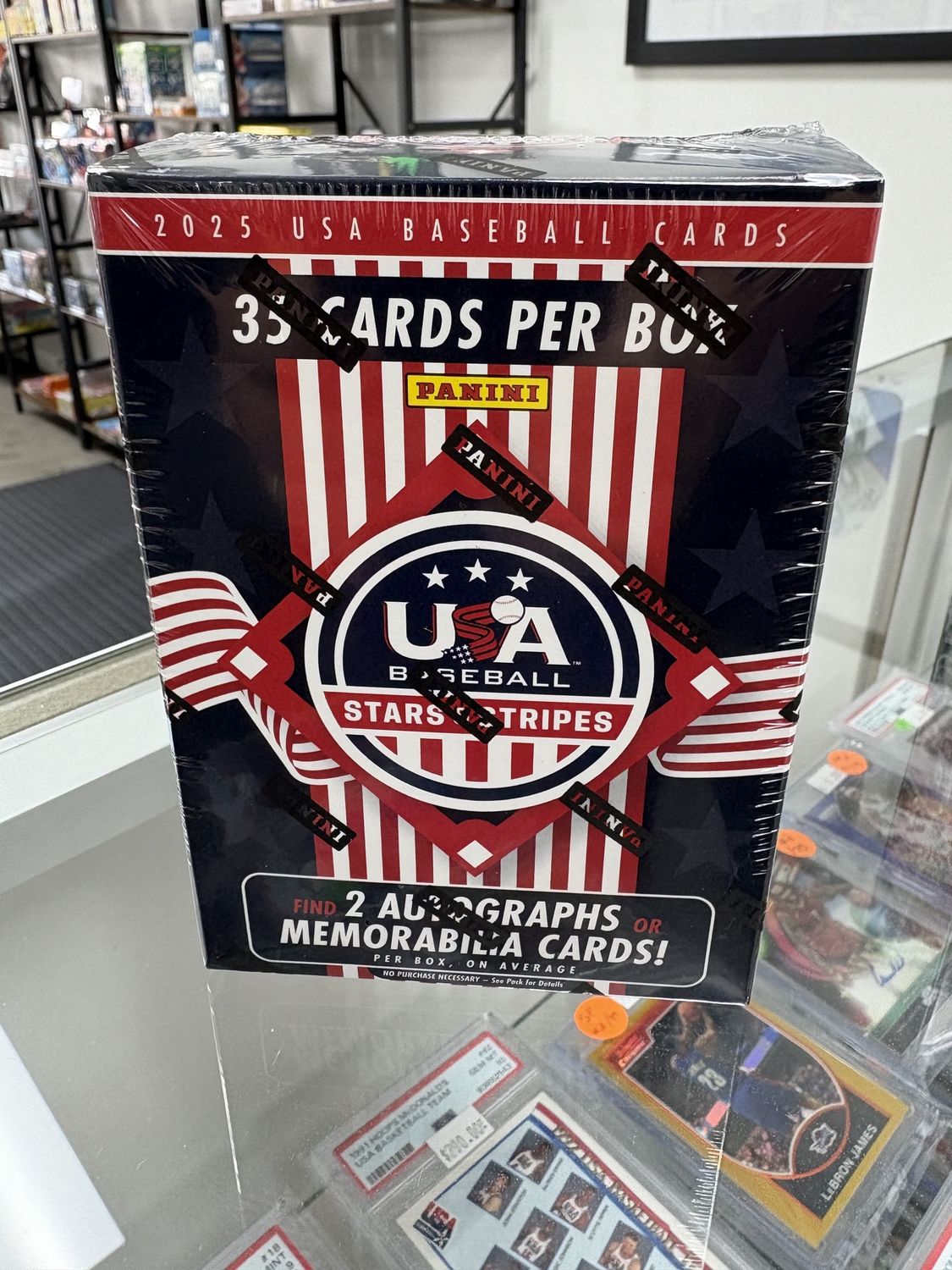 2025 USA Stars &amp; Stripes Baseball Blaster Box