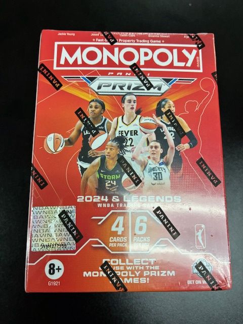 Monopoly Panini Prizm WNBA Blaster Box