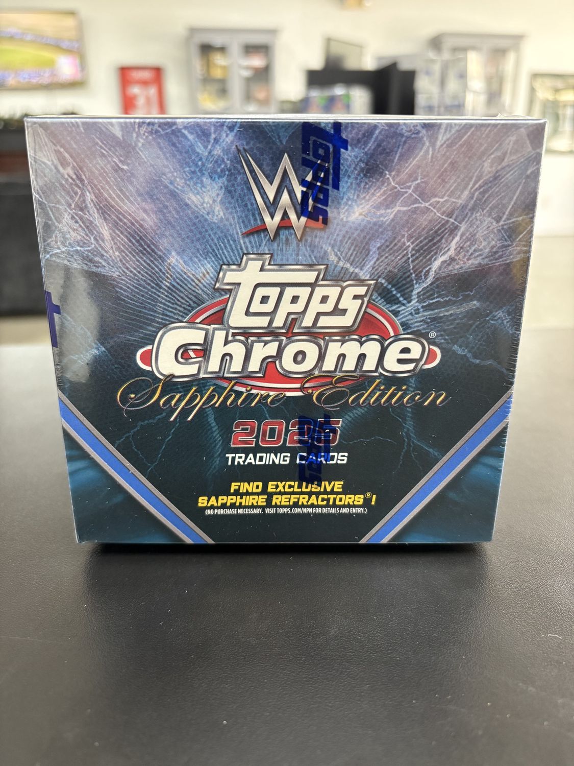 2025 Topps Chrome WWE Wrestling Sapphire Edition