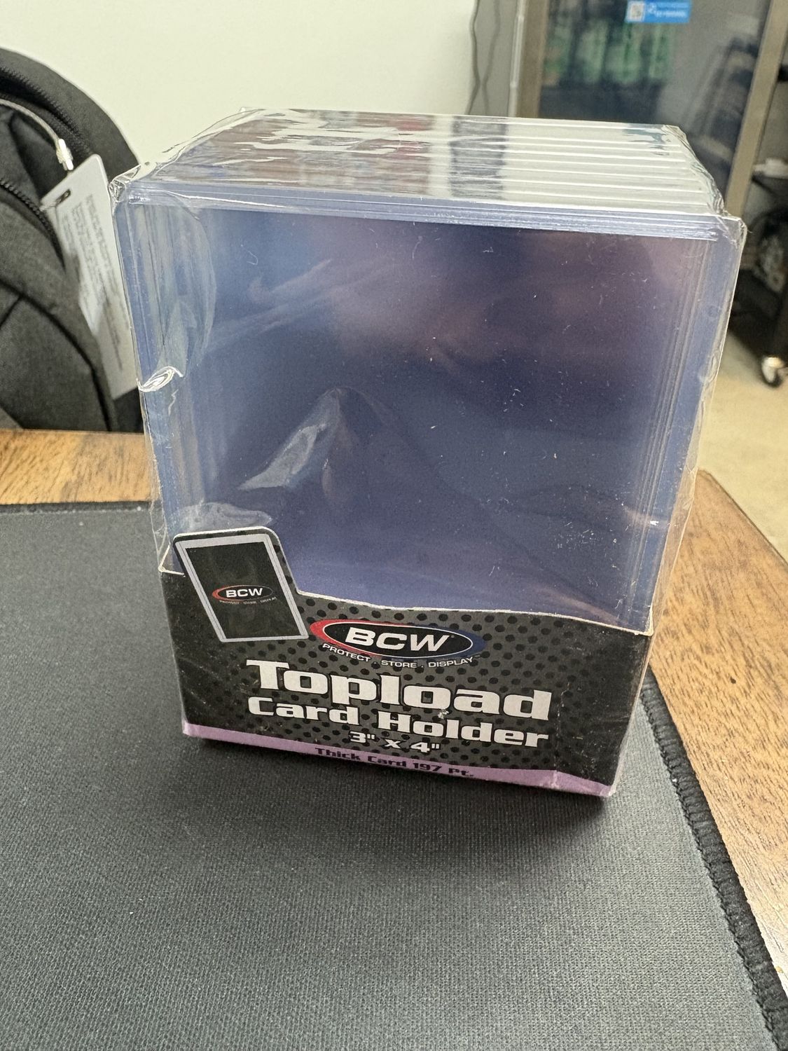 197 Pt BCW Thick Top Loaders 10 count