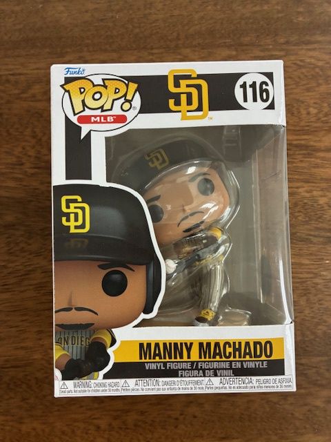 Funko Pop! Manny Machado San Diego Padres #116 MLB