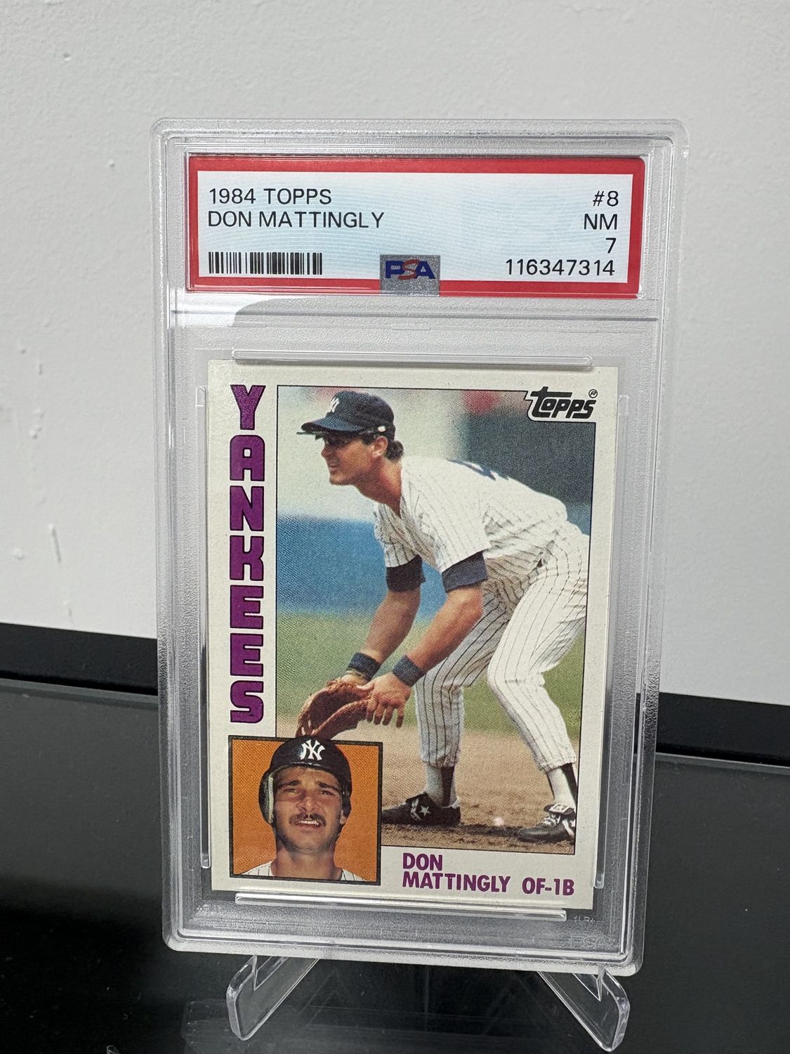 1984 Topps Don Mattingly PSA 7