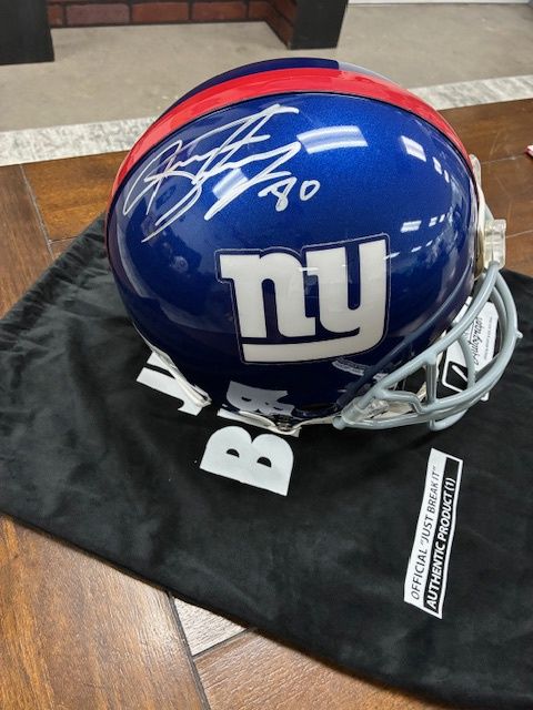 Jeremy Shockey Autographed Full Size NY Giants Helmet