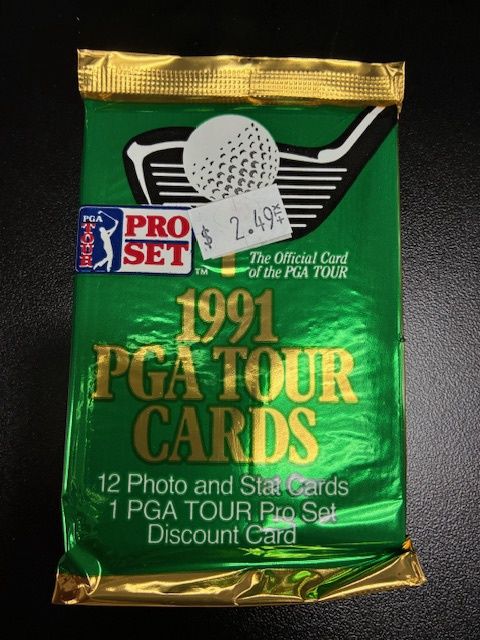 Pack 1991 PGA Tour Card *Daly RC year