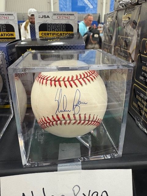 Nolan Ryan Autographed Baseball w/ JSA COA