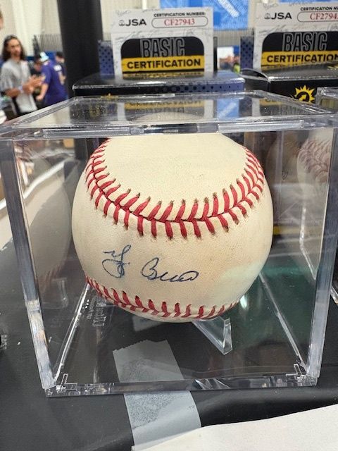 Yogi Berra autographed baseball w/ JSA COA