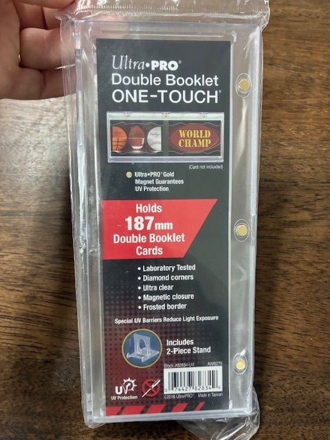 Ultra Pro Double Booklet One Touch 187 mm