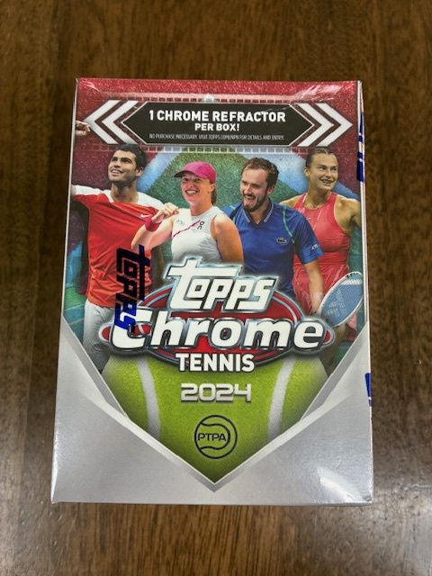 Tennis 2024 Topps Chrome Blaster Box