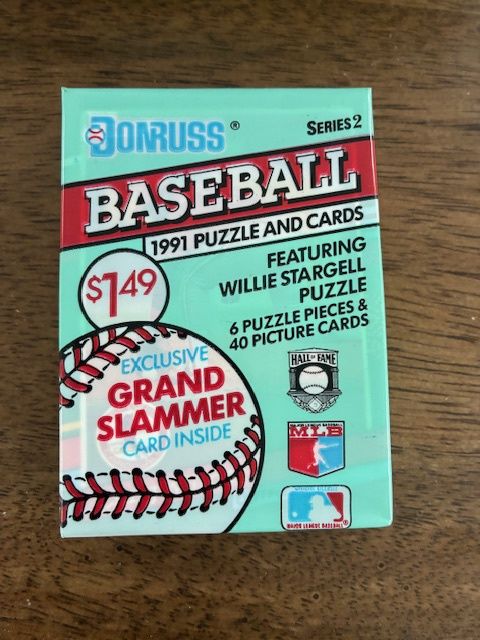 1991 Donruss Baseball Series 2 Jumbo Pack