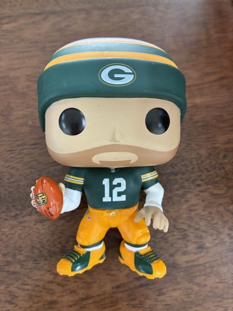 Loose Aaron Rodgers Funko Pop Green Pay Packers