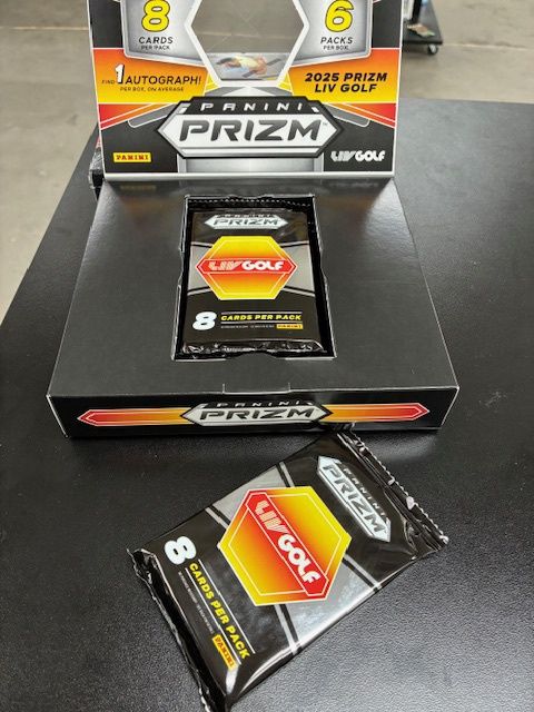2025 PRIZM LIV Golf Hobby PACK