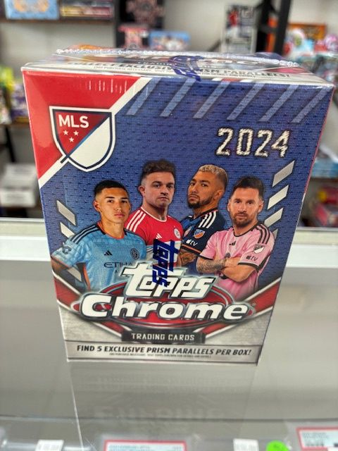 2024 Topps Chrome MLS Major League Soccer Blaster Box