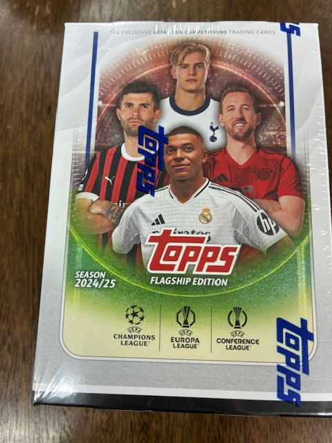 2024-25 Topps UEFA Flagship Edition Club Competitions Blaster BOX