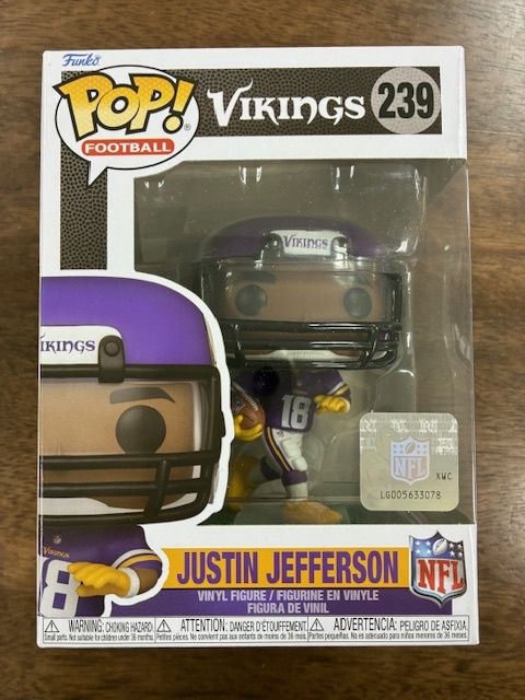 Funko Pop! Justin Jefferson NFL Minnesota Vikings #239