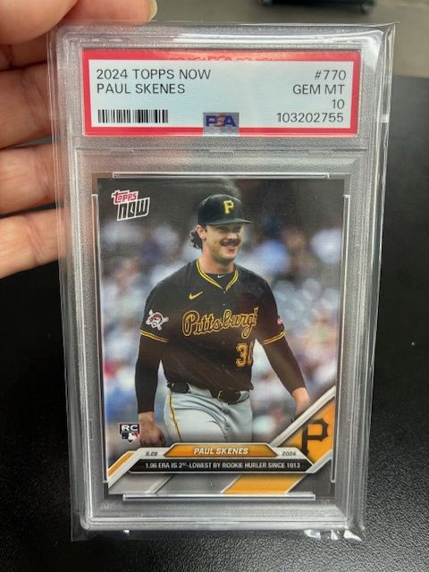 Paul Skenes #770 Topps Now PSA 10