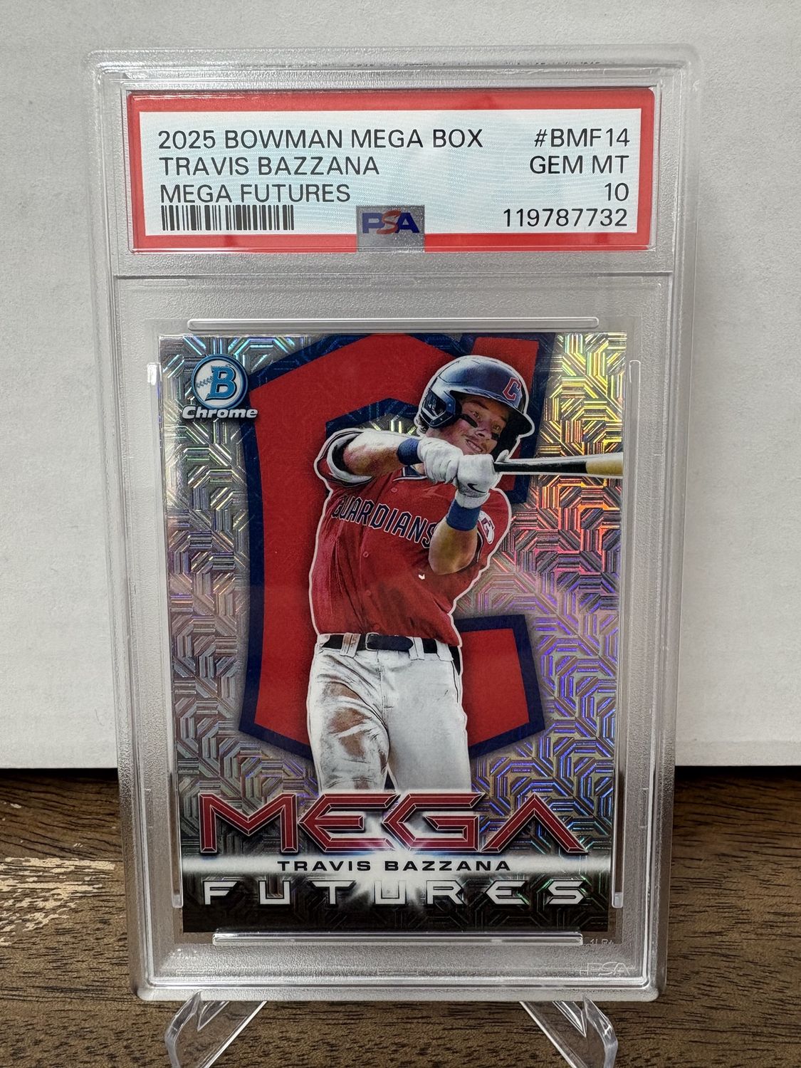 2025 Bowman Travis Bazzana Mega Futures PSA 10