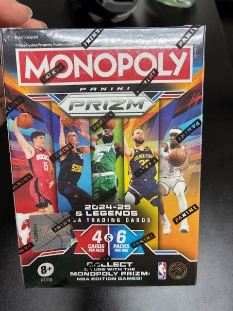 2024/25 Panini Prizm Monopoly Basketball Blaster Box