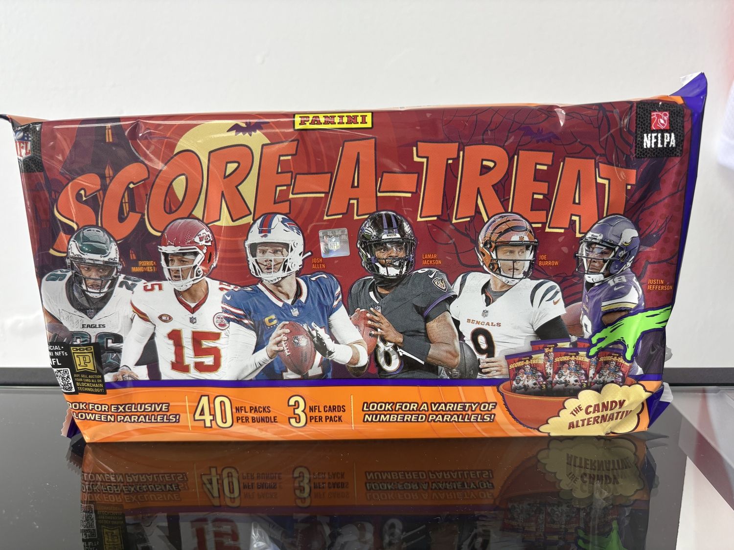 2025 Score A Treat Football Halloween Bundle with 40 Packs