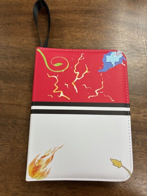 trading card binder zip binder 4 pocket  - Various