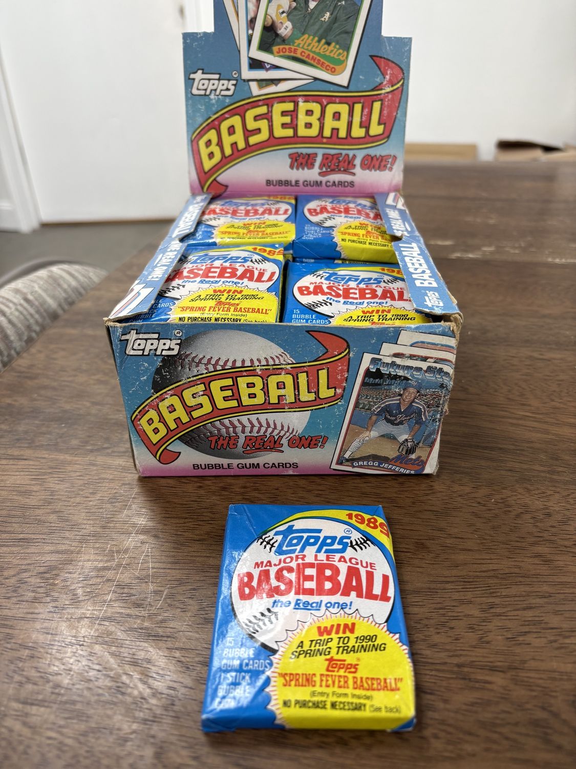 PACK 1989 Topps Baseball Wax Pack