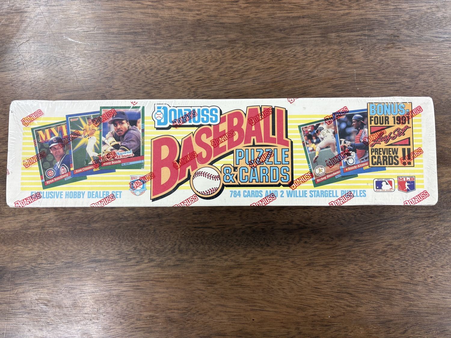 1991 Donruss Baseball Puzzle &amp; Cards