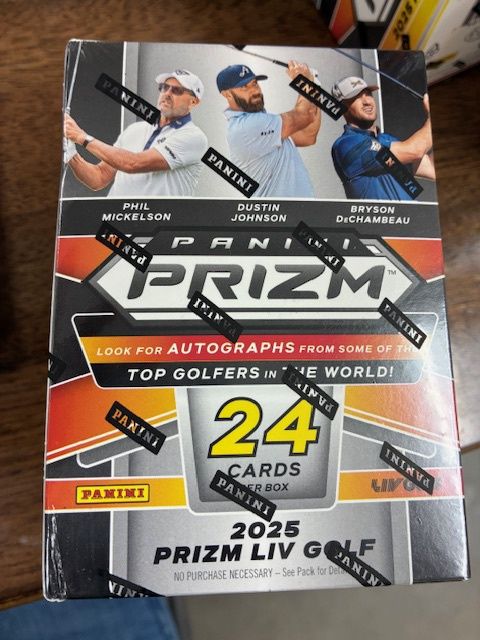 2025 Prizm LIV Golf Blaster Box