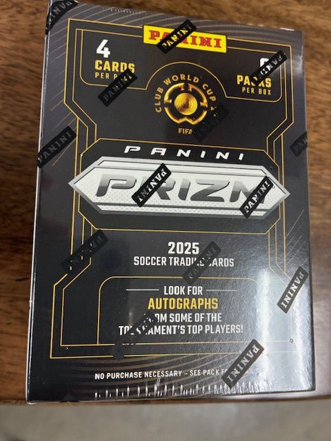 2025 Panini Prizm FIFA Club World Cup Soccer Blaster Box