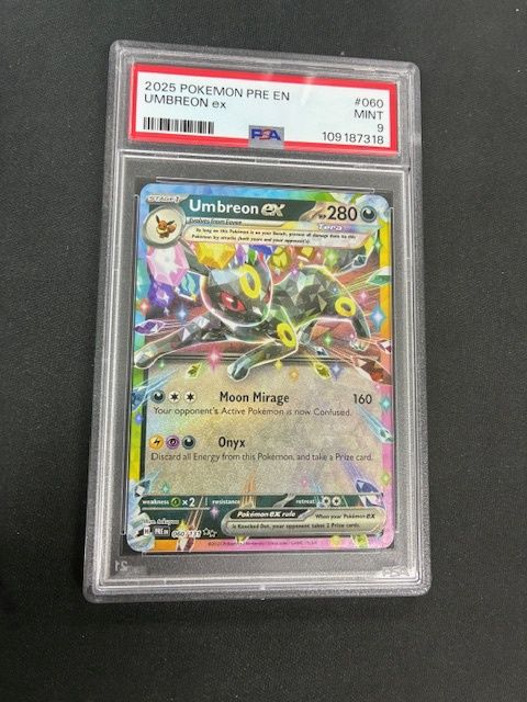 2025 Pokemon Umbreon ex PSA 9