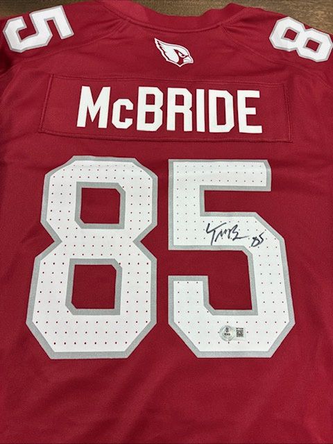 Trey McBride Autographed Nike Jersey Arizona Cardinals Beckett COA