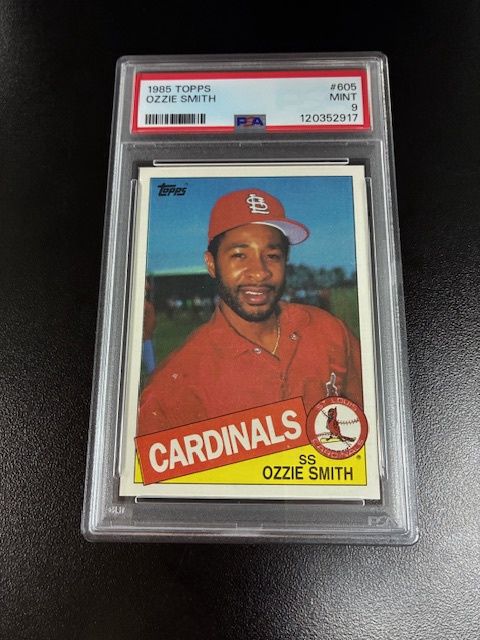 1985 Topps Ozzie Smith PSA 9