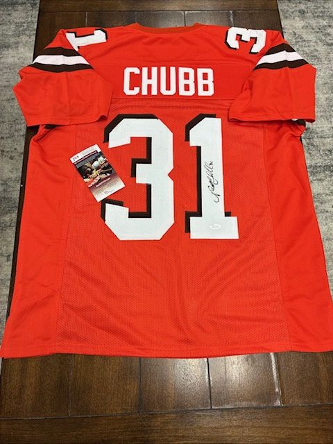 Nick Chubb Signed Jersey #31 with JSA COA