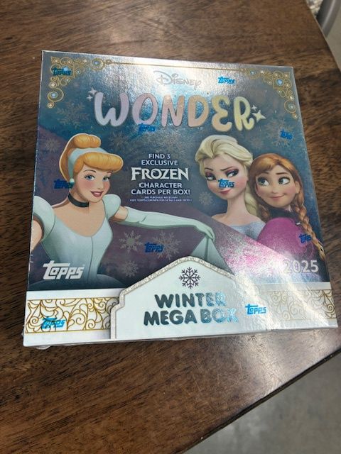 2025 Topps Disney Wonder Winter Mega Box