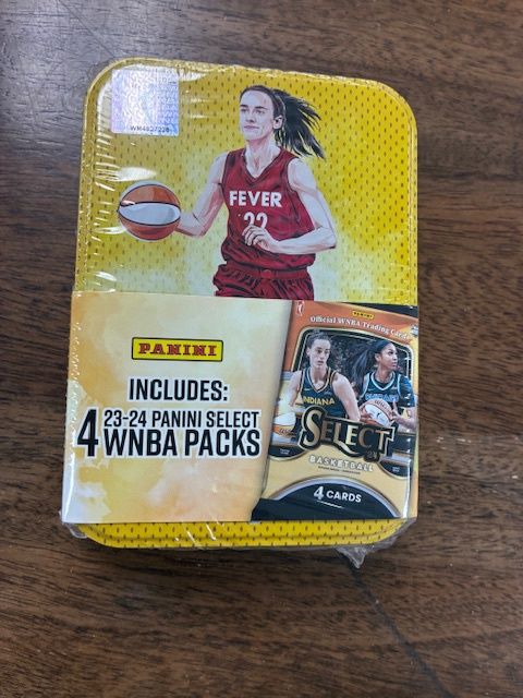 2024 Panini SELECT WNBA Championship Basketball CAITLIN CLARK Factory Sealed Collector TIN