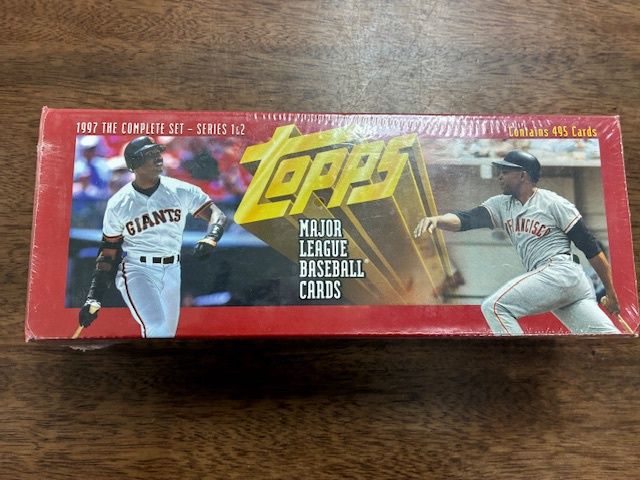 1997 Topps Baseball Complete Set Series 1 &amp; 2 Sealed Box