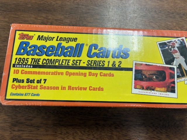 1995 Topps Baseball Cards Complete Set Series 1 &amp; 2 Sealed