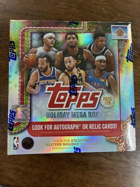 2025 - 26 Topps Holiday Basketball Mega Box
