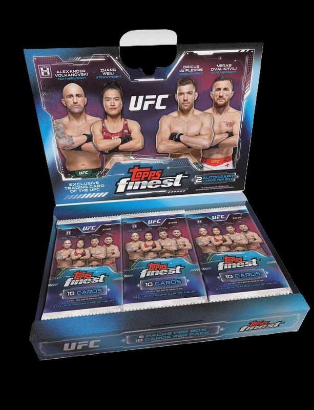 2025 Topps Finest UFC Hobby Box